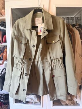 NWT SCORE Utility Jacket - Olive Green Women’s Jacket